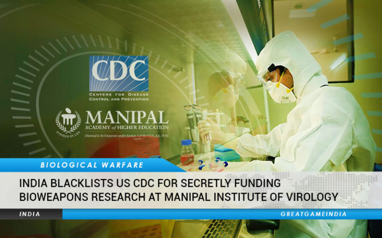 India Nails CDC- Funded Lethal Bio Weapon Experiments