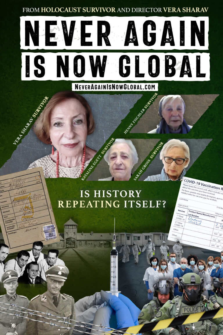 Vera Sharav’s documentary “Never Again is Now Global” now available
